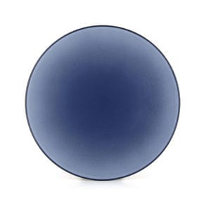 Plate flat blue 28 cm 