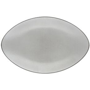 Serving plate oval
gray 35 cm 