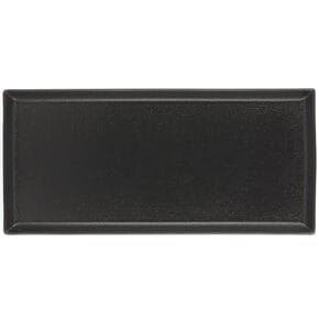 Servierplatte rechteckig
schwarz 35 cm 