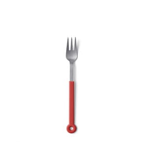 MONO RINGDessert fork red 