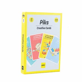 Piks Creative Cards pour le jeu de construction Piks
24 cartes 