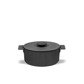 Cast iron cooking pot
black 23 cm / 3 lt 