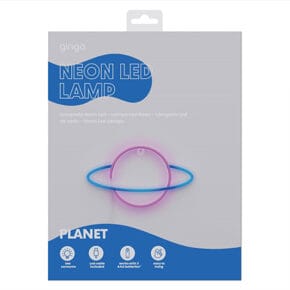 LED Deko Leuchte, 
Planet blau 