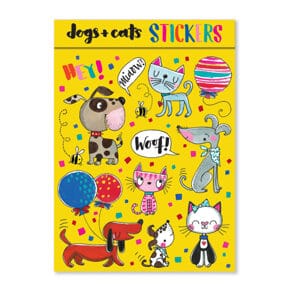 Sticker cat & dog
80 pcs 