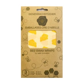 Tissus de cire d'abeille
Ensemble de 3 fromages 