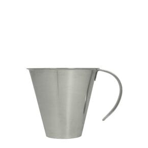 Measuring jug, chrome steel
0.25 lt 