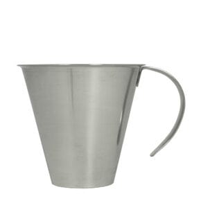 Measuring jug, chrome steel
0.55 lt 