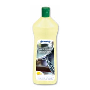 Cleaning agent for chrome steel 