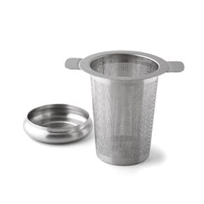 Tea strainer for pot
with drip 