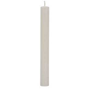 Rod candle 
light grey 