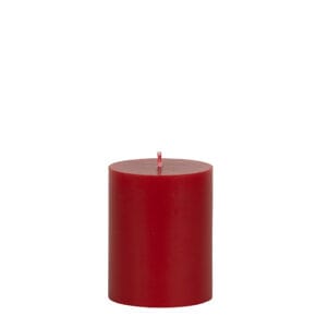 Cylinder candle 10 cm
red 