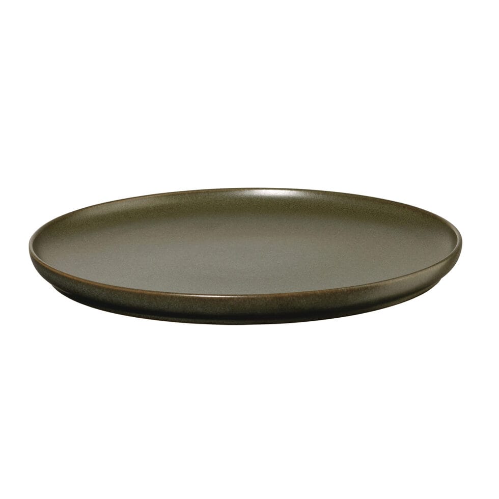Plate flat 21 cm
olive 