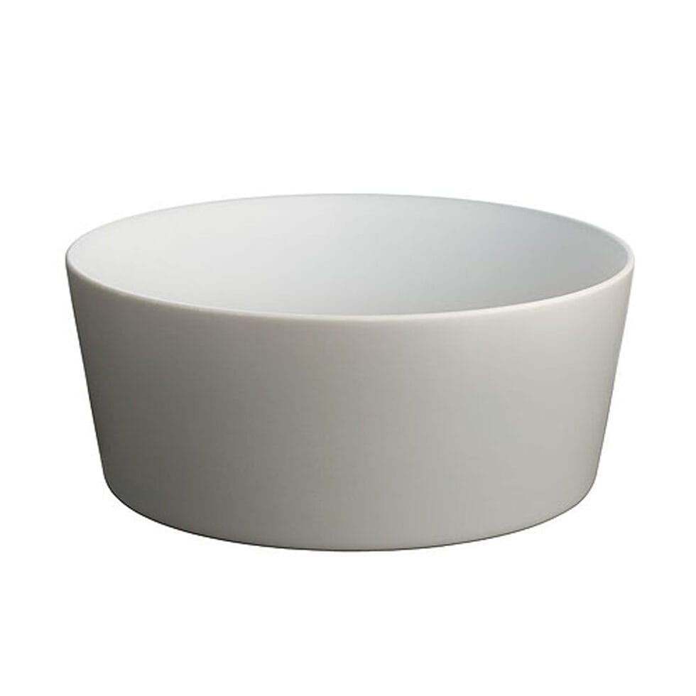 TONALE 
Bowl light gray 23 cm 