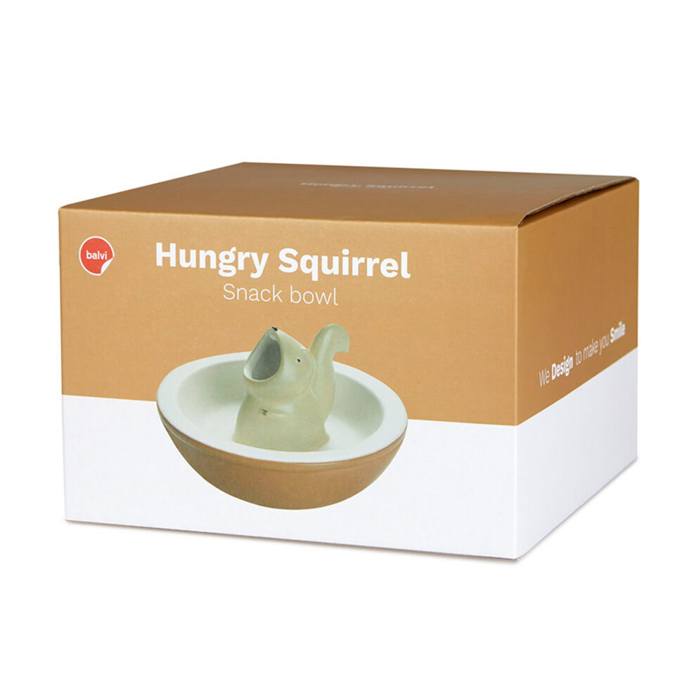 Squirrel snack bowl 