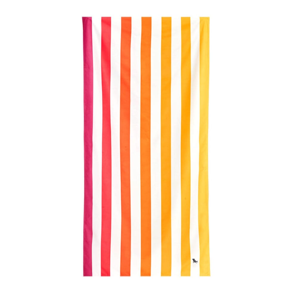 Beach towel orange
Gradient striped 