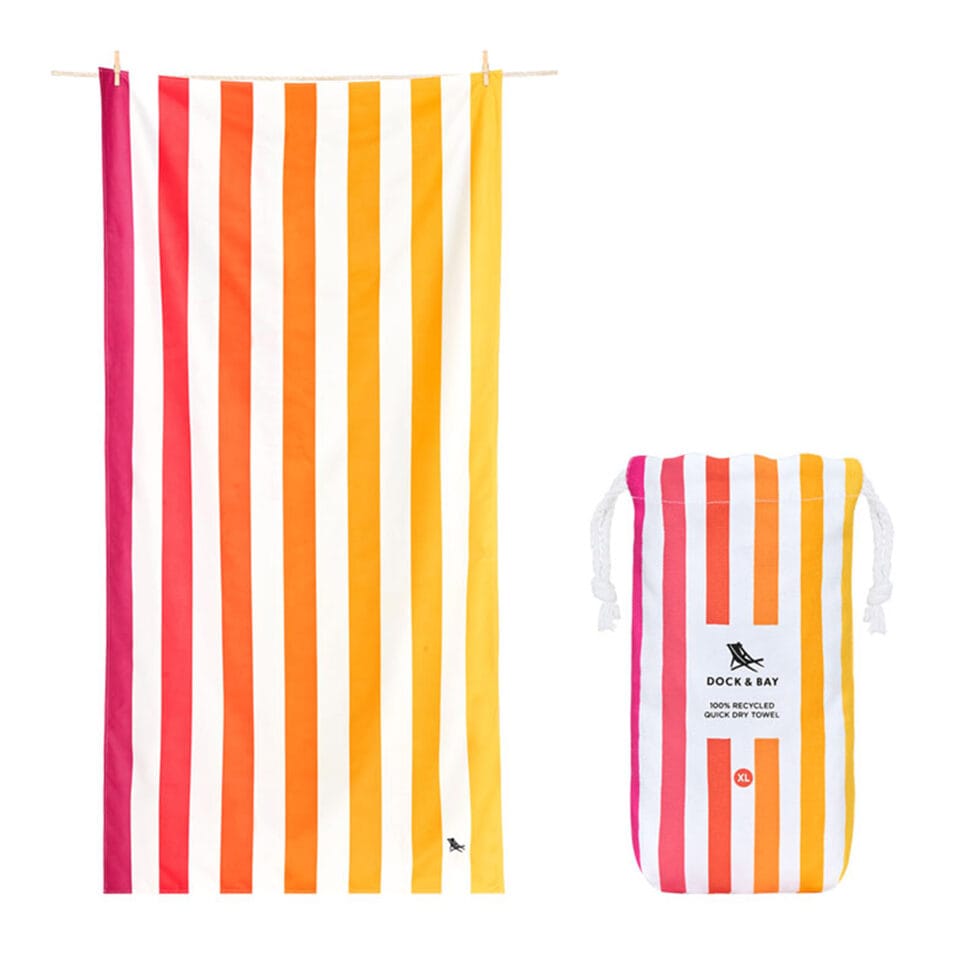 Beach towel orange
Gradient striped 