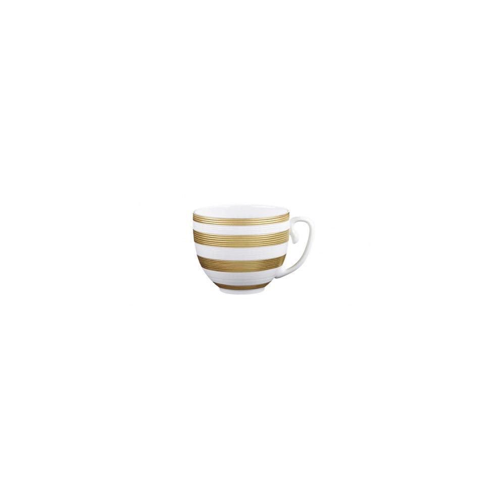 HEMISPHERE GOLD STRIPED Espresso cup upper 7 cl 