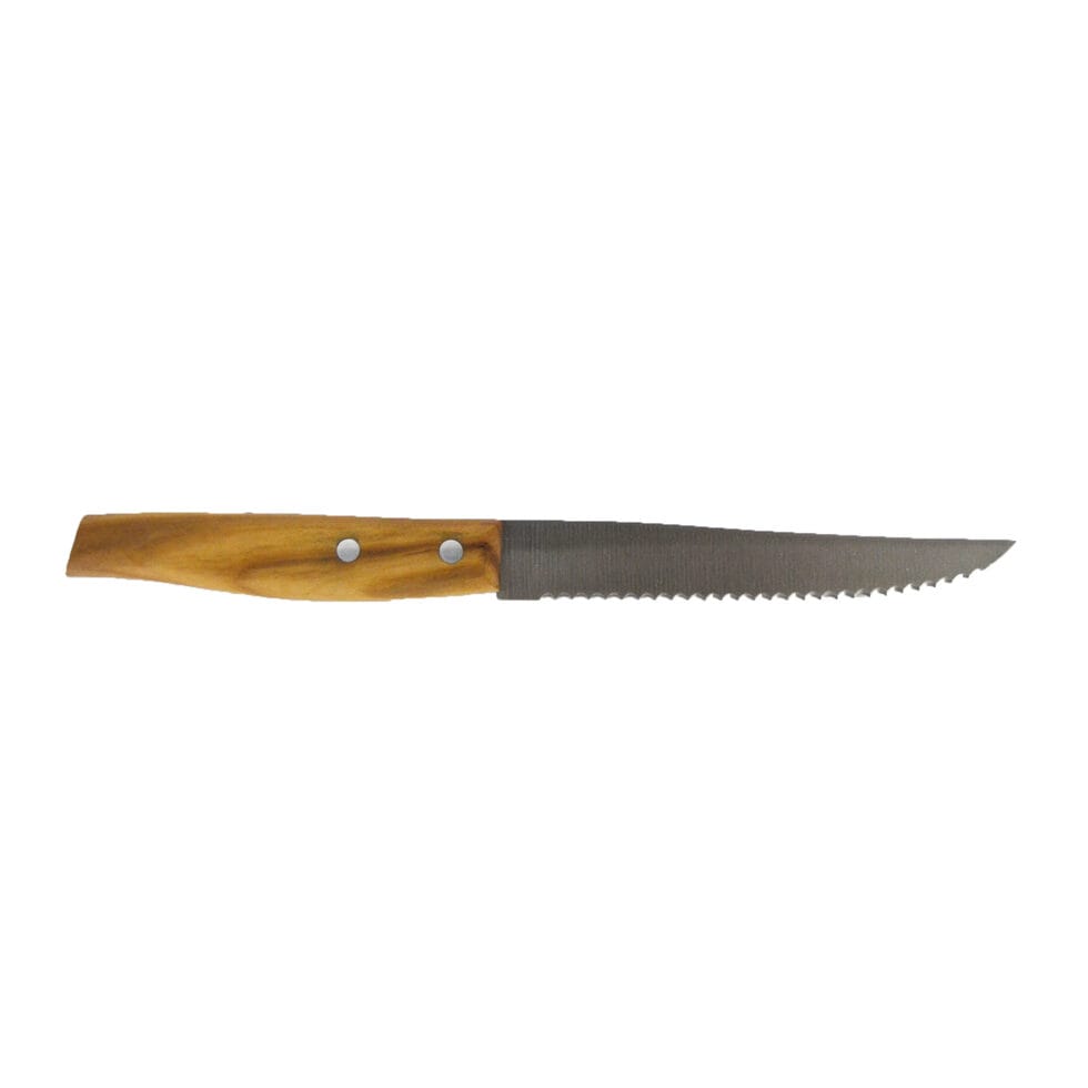 Steak / Pizza knife
Olive wood, 6 parts 