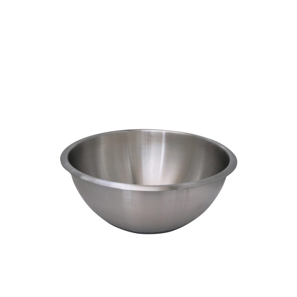 Stainless steel bowl Mo 
with silicone bottom 20 cm 