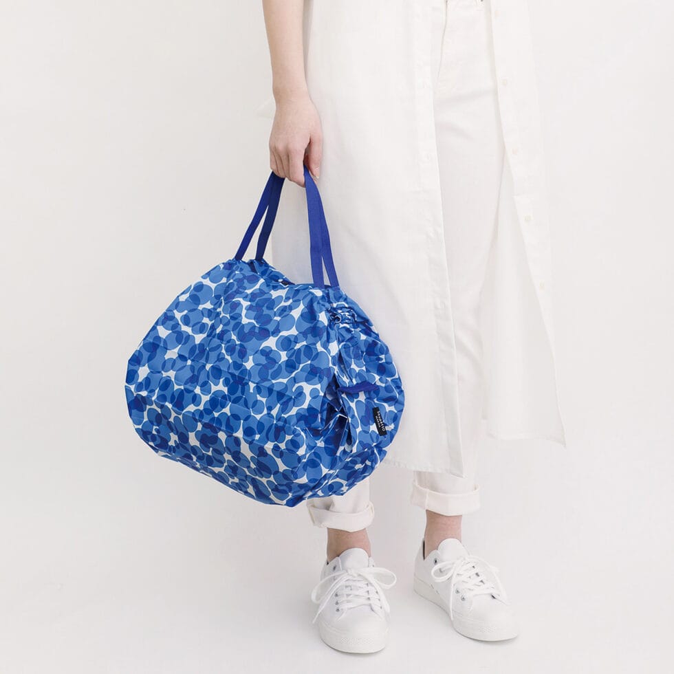 Folding bag Umi
Polka dots blue M 