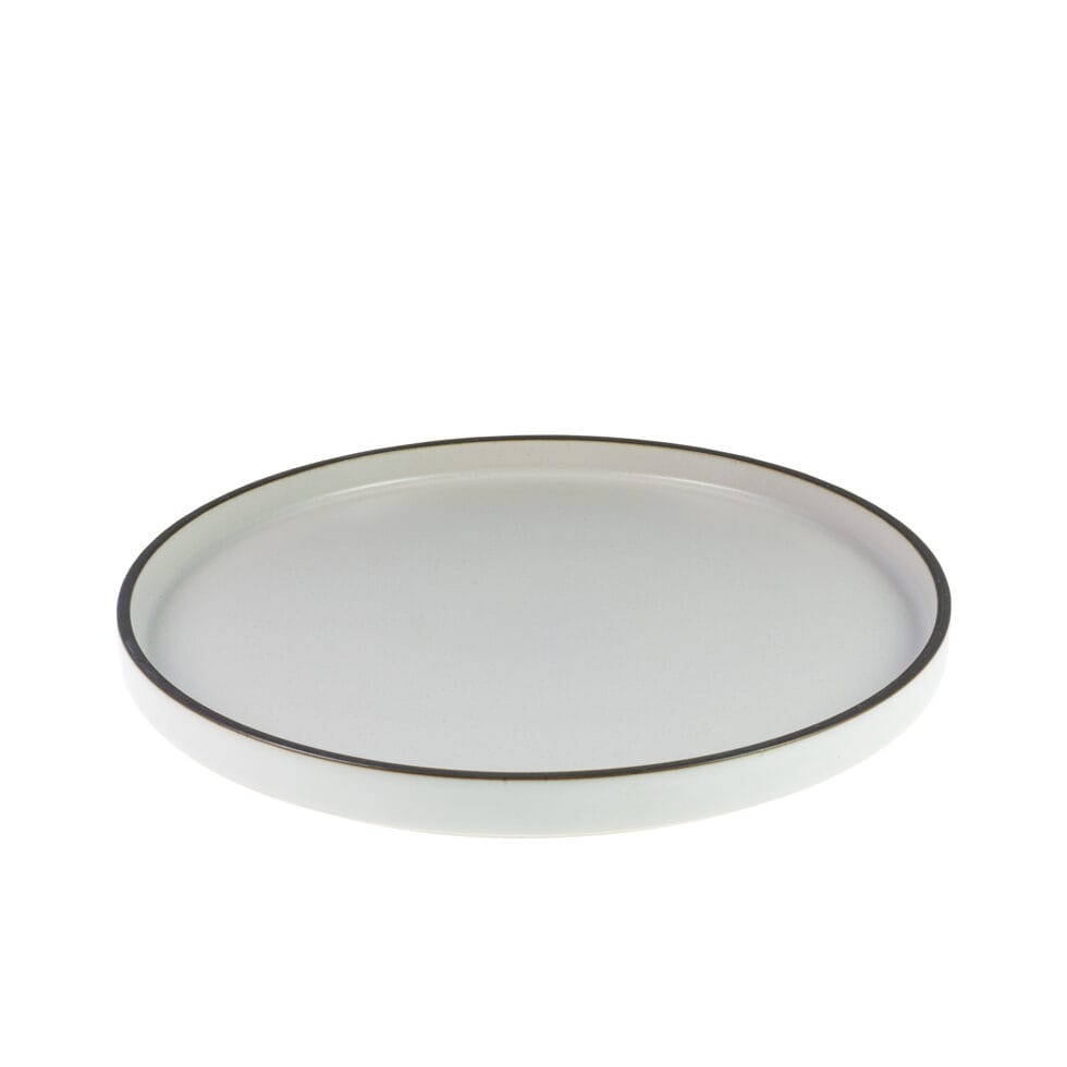 Plate flat
white 24 cm 