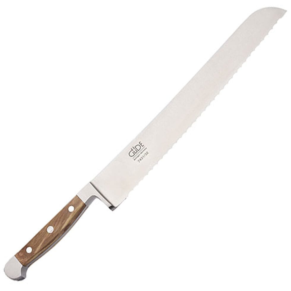 ALPHA FASSEICHE
Bread knife for left-handers Alpha oak 32 cm 