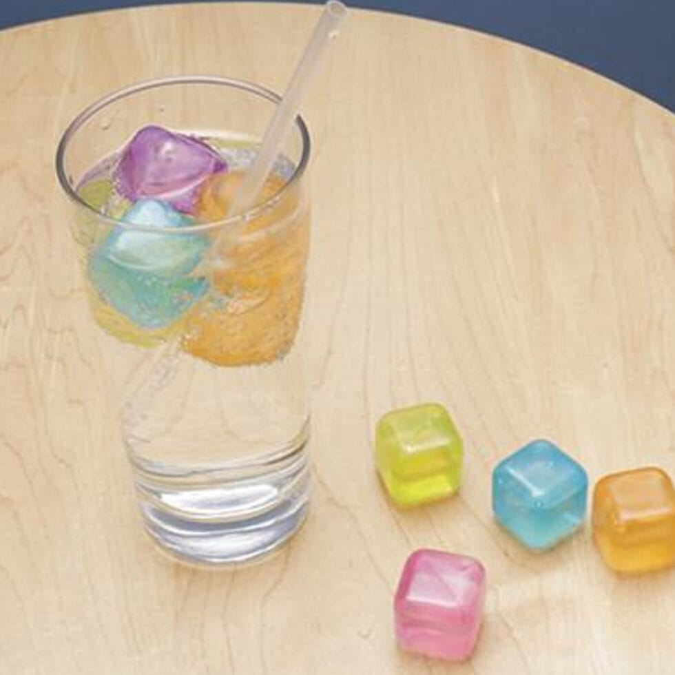 Ice cubes reusable
colorful 30 pcs. 