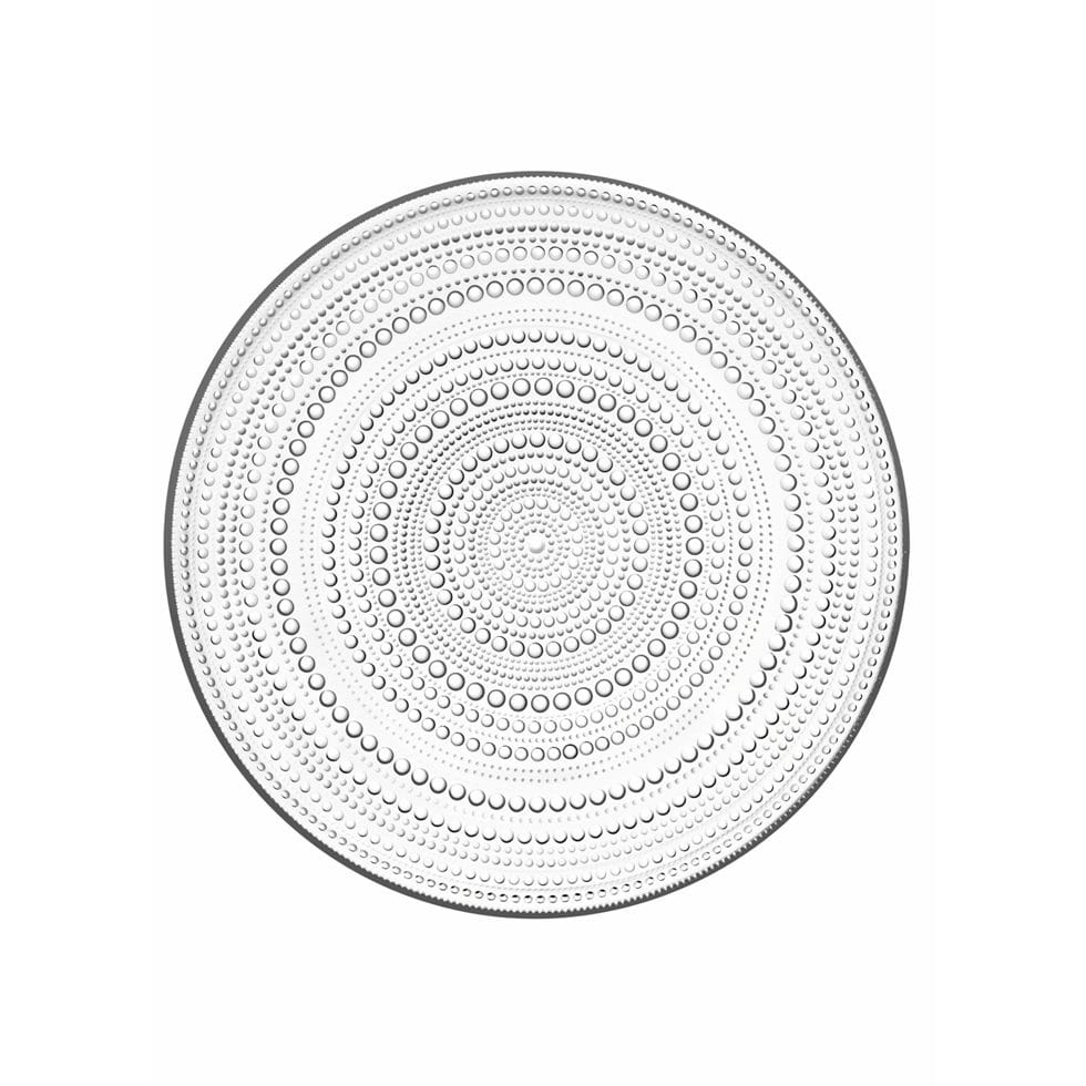 Kastehelmi Clear plate 24.8 cm 