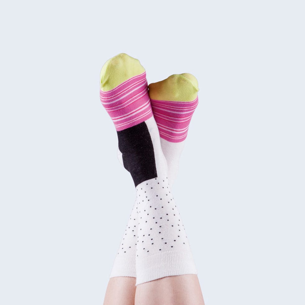 Chaussettes sushi "California Roll" 