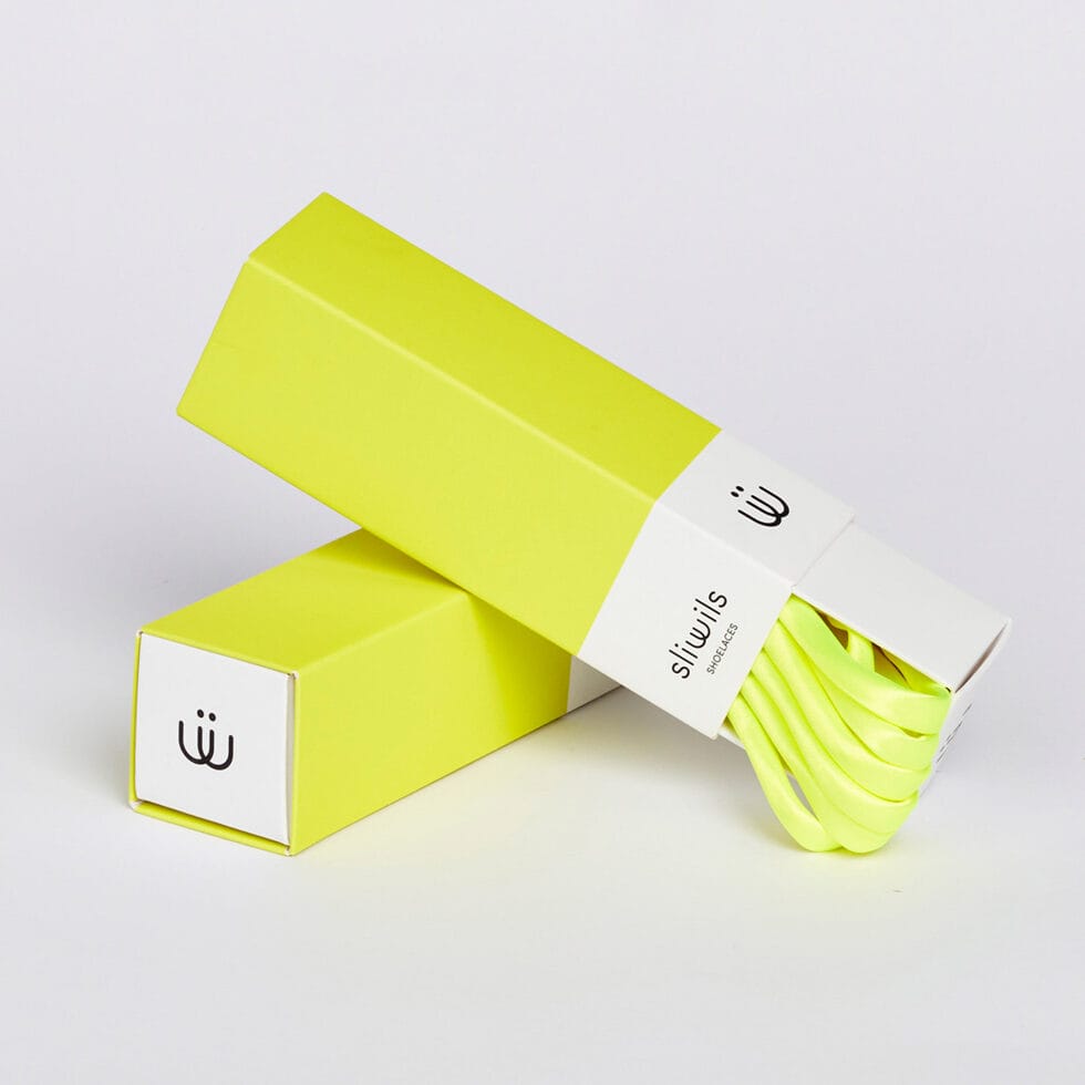 Schuhbändel Neon gelb
90 cm 