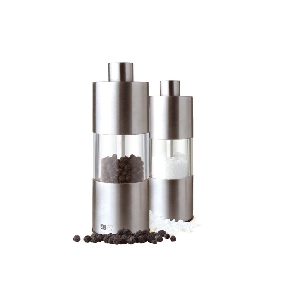 Pepper and salt mill
Stainless steel 13 cm 