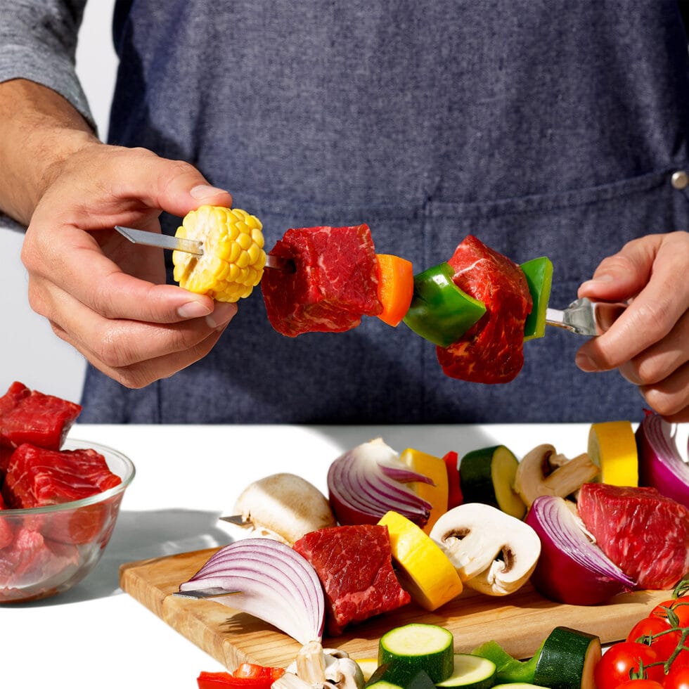 Barbecue skewers
6 pieces 