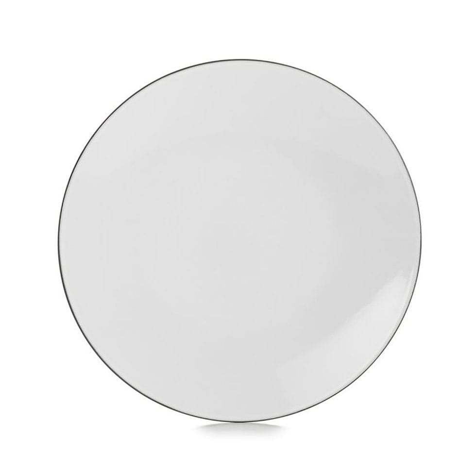 Assiette plate blanche 28 cm 