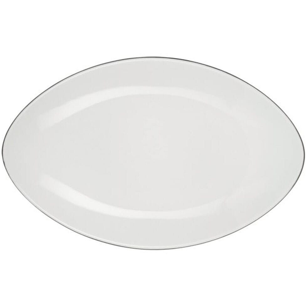 Serving plate oval
white 35 cm 
