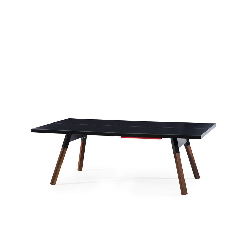 Ping-pong table black220 cm 