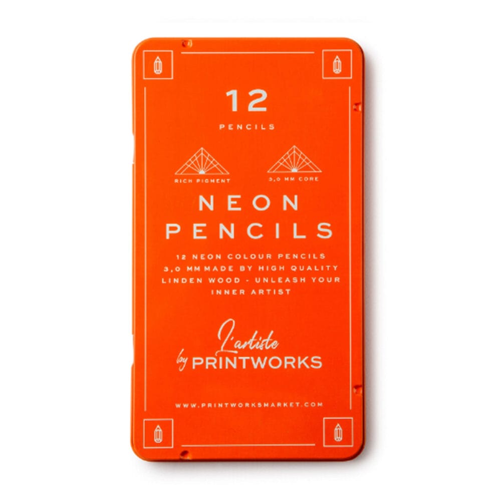 Crayons néon
ensemble de 12 