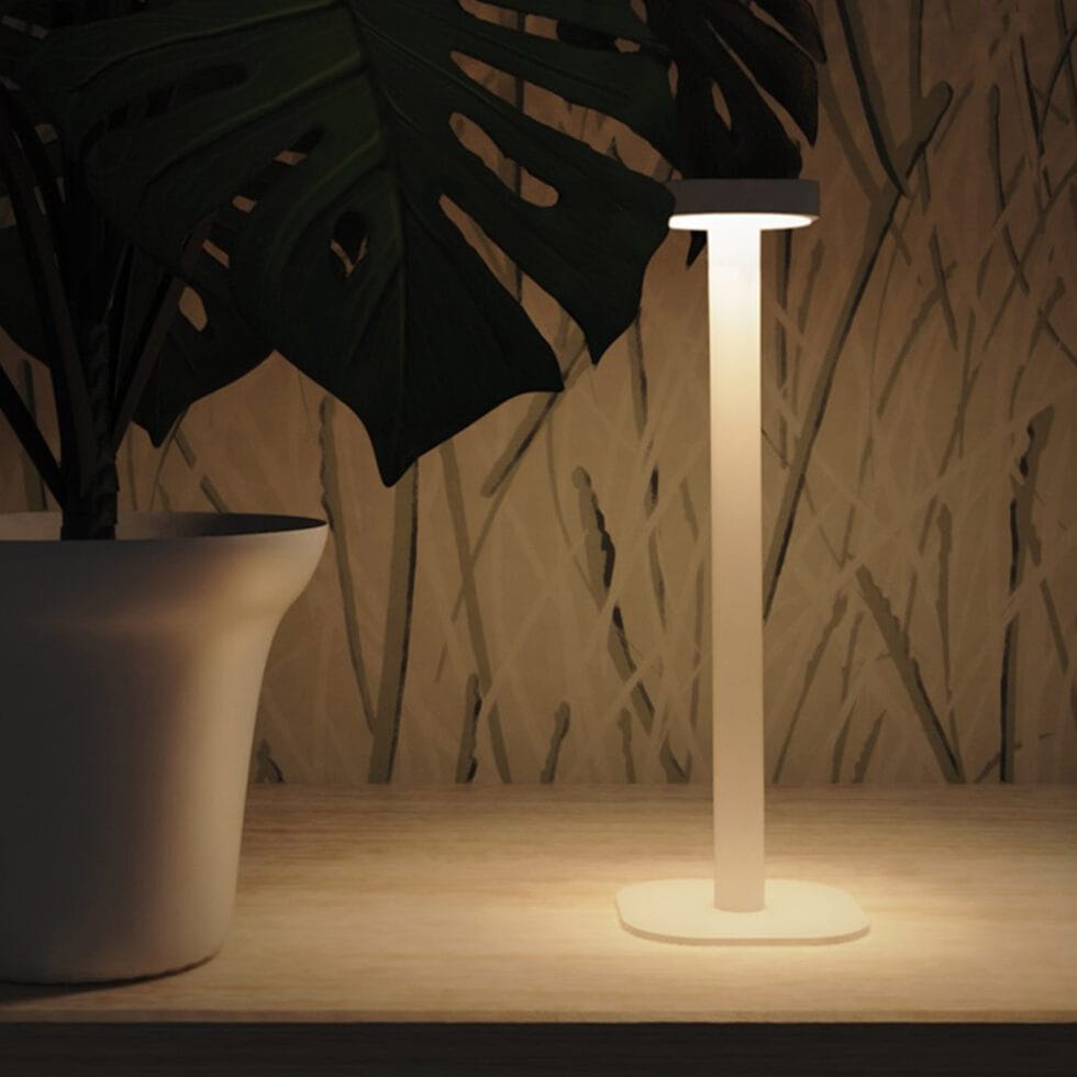 Lampe de table, batterie/UBS 