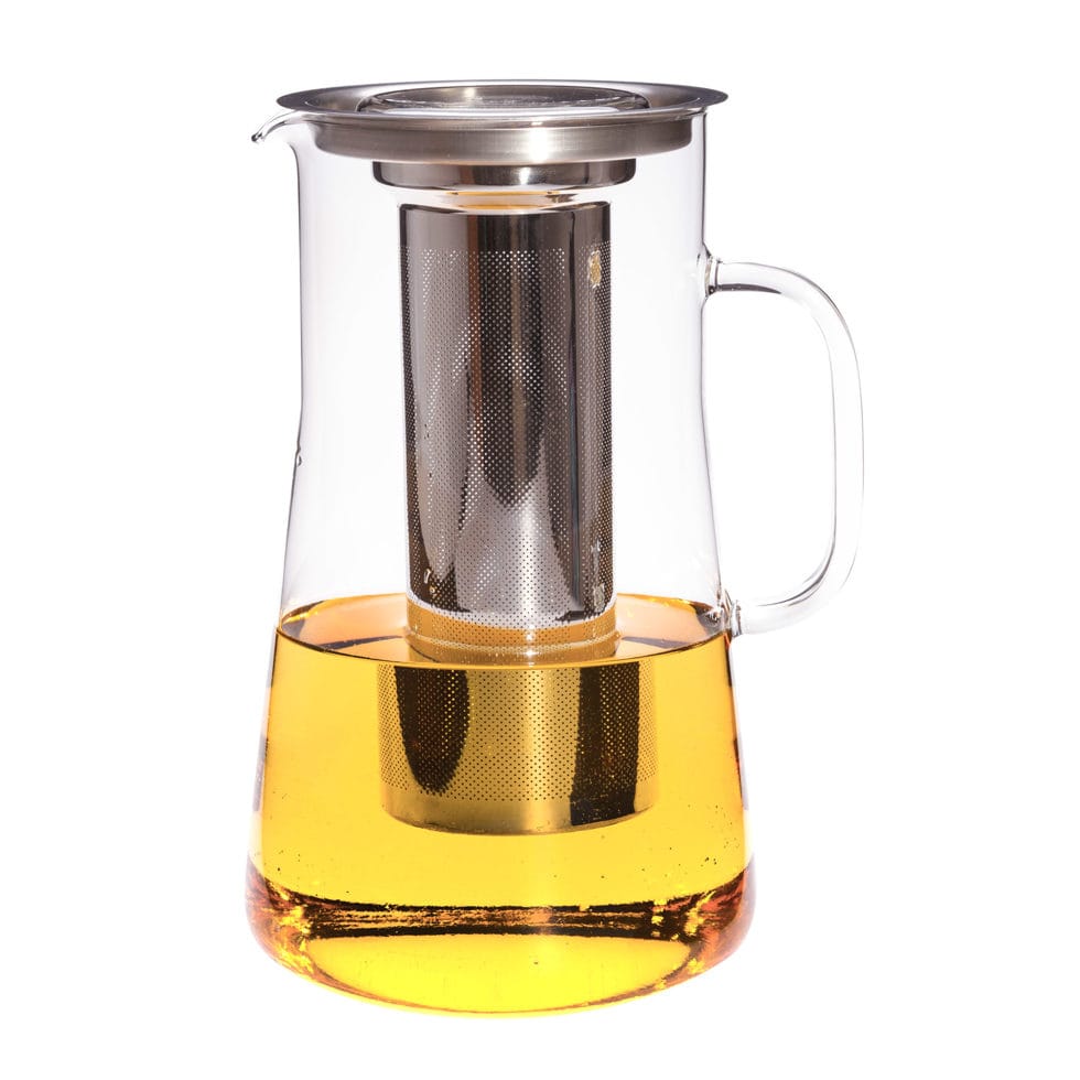 Glass jug with tea insert 2.5 lt 