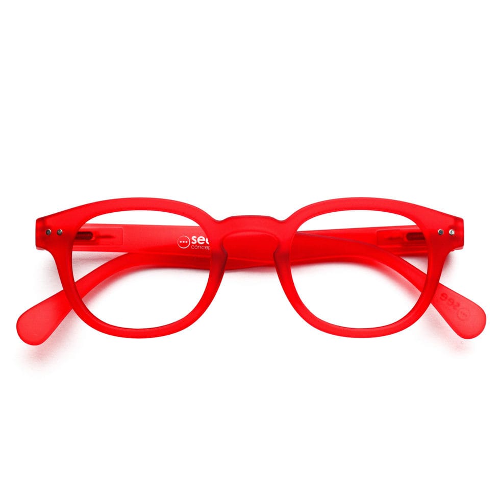 Reading glasses Model C red cristal 