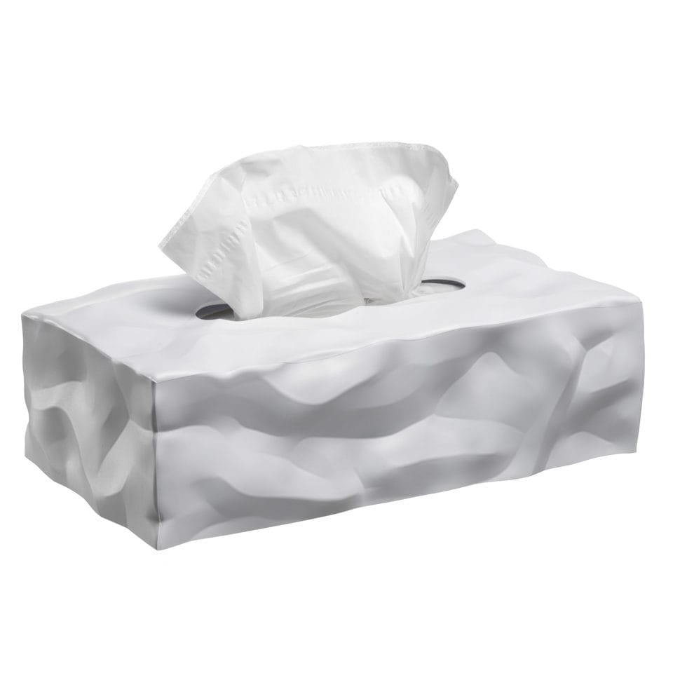 Kleenex Box "Wipy" white
rectangular 