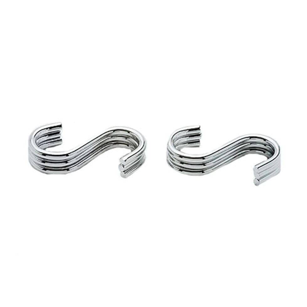 S Hook small chrome-plated 6 pcs. 