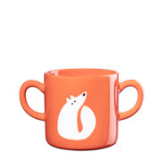 Henkelbecher orange,
Fuchs 