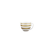 HEMISPHERE GOLD STRIPED
Mocha cup 7 cl 