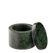 Salzgefäss Marmor
grün 