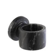 Salzgefäss Marmor
schwarz 