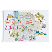 Postcard - City of Zurich 