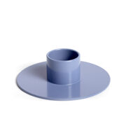 Kerzenhalter graublau 