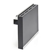 Knife holder Corian black 