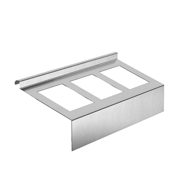 Bottle holder for bottom shelf 