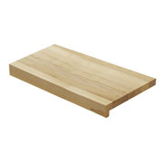 Cutting board with edge58 x 35 